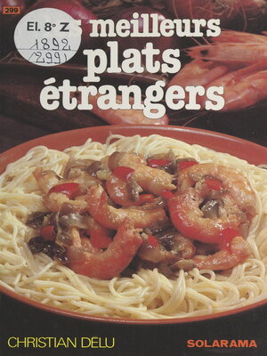 cover image of Les meilleurs plats étrangers